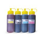 Canon E414 için 4 Renk 500ML Photoink Mürekkep