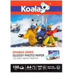 Canon E414 Yazıcı Için Pg-46 Cl-56 ile Uyumlu Premium Parlak Çift Taraflı Double Side A4 Fotoğraf Kağıdı 120 Gr. 100 Adet