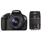 Canon EOS 1100D 18-55mm + 75-300mm Lens DSLR Fotoğraf Makinesi