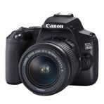 Canon EOS 250D + EF-S 18-55mm f/3.5-5.6 DC III Siyah Fotoğraf Makinesi