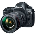 Canon Eos 5d Mark Iv Dslr Fotoğraf Makinesi Siyah, 24-105MM F/4l Is Usm Lensli