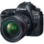 Canon Eos 5d Mark Iv Dslr Fotoğraf Makinesi Siyah, 24-70MM F/4l Is Usm Lensli