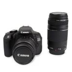 Canon EOS 600D 18-55mm + 75-300mm Lens DSLR Fotoğraf Makinesi