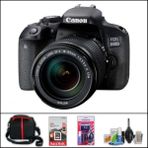 Canon Eos 800 D + 18-135 mm Is Stm Lens Dslr Fotoğraf Makinesi (Çanta + 32 GB Sd Kart + Temizlik Kiti Hediyeli) - Siyah