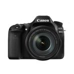 Canon EOS 80D 18-135mm IS USM Nano Lens Siyah DSLR Fotoğraf Makinesi