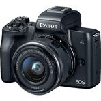 Canon EOS M50 EF-M 15-45mm f/3.5-6.3 IS STM Lens Fotoğraf Makinesi aynasız