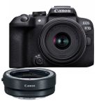 Canon EOS R10 18-45 mm Lens ve EF-EOS R Adaptör
