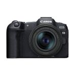 Canon Eos R8 24.2 MP Fotoğraf Makinesi + RF 24-50MM F/4.5-6.3 IS STM Lens 4K Çözünürlük - Siyah