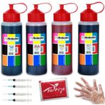Canon G2411 İçin 4 Renk 500Ml PERFECTİON Mürekkep Tanklı Yazıcı Uyumlu Mürekkep Dolum Seti 25.000 sf.