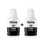Canon G2470 Uyumlu 2 Adet Siyah Photoink Plus Mürekkep