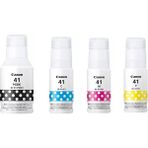 Canon Gı-41 G1430 G2470 G3470 G4470 Orijinal 1 Set 4 Renk Mürekkep - Siyah - Sarı - Magenta - Cyan