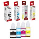 Canon GI-490 Siyah Mavi Sarı Yeşil Mürekkep Kartuşu