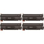 Canon I-Sensys MF249DW (MF-249) Wı-Fı Yazıcı Uyumlu CRG-737 (737 / CRG737) Çipli Muadil Toner (4 Adet)