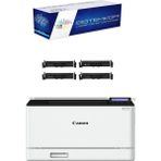 Canon I-Sensys MF673CDW Beyaz Wifi Tam Dolu Muadil Tonerli Renkli Yazıcı