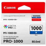 Canon PFI-1000 B (Blue) Mavi A2 Yazıcı Orijinal Mürekkep Kartuş 80 Ml. (0555C001)