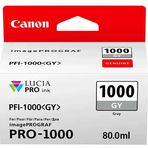 Canon PFI-1000 Gy (Gray) Gri A2 Yazıcı Orijinal Mürekkep Kartuş 80 Ml. (0552C001)