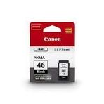 Canon PG-46 Siyah Orijinal Kartuş (Bitmeyen kartuşa uyumlu delik ve hazır) - Canon Pixma E404/ E464/ E484/ E474