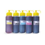 Canon Photo Ink 5lu Yazıcılar İçin Uyumlu 500 ml 5 Renk Mürekkep Seti Kurtuş