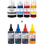Canon Pixma G3420 G3460 G2470 Gı-41 Muadil Mürekkep Seti 135 ml Siyah 70 Er ml + 4 Renk 100 ml Yedek Mürekkep - 136 ml 70 ml /100er ml yedek