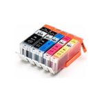 Canon Pixma MG6350 PGI-550XL CLI-551XL Chipli Muadil Kartuş Seti - Renkli