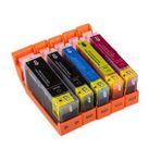 CANON PİXMA TS-8350 580XL/ CLI 581XL 5 RENK MUADİL KARTUŞ SETİ