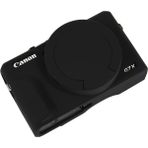 Canon Powershot G7 X Mark III Uyumlu Silikon Koruyucu Kılıf,Yumuşak, Darbeye Dayanıklı