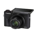 Canon Powershot G7X Mark Iıı Fotoğraf Makinesi (Siyah) + Lexar 128GB Sd 205MB/S Hafıza Kartı / On Ithalat Garantili