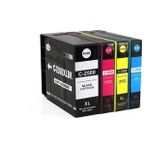Canon Premium® Maxıfy 2500XL Uyumlu Yüksek Kapasiteli 4 Renk Muadil Seti Kurtuş