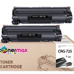 Canon Uyumlu Tonermax CRG-725 Muadil Toner 2'li Paket /MF-3010 / LBP-6000 / LBP-6020/ LBP-6030