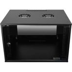 Canovate 12U Soho Rack 545x400 mm Siyah Duvar Tipi Kabinet