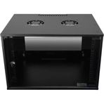 Canovate 12U Soho Rack 600x600 mm Siyah Duvar Tipi Kabinet