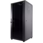 Canovate 32U Dikili Tip Network Rack 800x800 mm 19 inç Siyah Kabinet