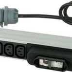 Canovate 8XC13 1U 19 16A 1.5 mt Güç Dağıtım Birimi Devre Kesicili PDU