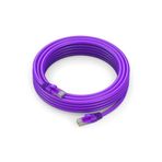 Canovate CAT6A UTP LSZH 1 mt 5 Adet Purple Bakır Patch Kablo
