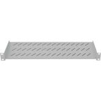 Canovate RAL7035 2U Önden Bağlamalı D 250 mm 19 inç Gri Kabinet Rafı