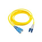 Canovate SC/LC LSZH Dubleks SM 12 mt Çap 2 mm Fiber Optik Patch Kablo