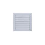 Canowe 35x35 cm Beyaz Alüminyum Banyo Menfezi