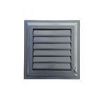 Canowe Menfez 35x35 Antrasit Gri Plastik Banyo Havalandırma Menfezi