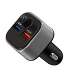 Canpay Araba Araç İçi Bluetooth Wireless Mp3 Müzik, Telefon Arama Ses ve Çakmaklık Şarj Adaptörü Başlığı