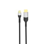 Canpay Bir Ucu Type-C Diğer Ucu Display Port Kablo 3Metre (8K 60 Hz Görüntü Kalitesi) Tak Çalıştır Özelliği