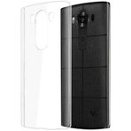 Canpay LG V10 Uyumlu Kılıf Esnek Ultra Koruyucu Şeffaf Silikon Flexible transparent Case Silicone Case