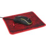 Canpay Renkli Rgb LED Işıklı Mouse ve Süper Ince Nişancılar Için Mouse Pad Kombinasyonu Mouse ve Ped Seti - Siyah