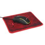 Canpay Renkli RGB LED Işıklı Mouse ve Süper İnce Nişancılar için Mouse Pad Kombinasyonu Mouse ve Ped Seti
