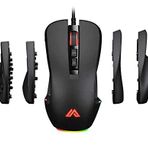 Canpay RGB LED Işıklı 10 Işık Modu ve 8/14 Programlanabilir Makro Tuşlu Kablolu Optik 10000 DP Oyuncu Mouse, GT300