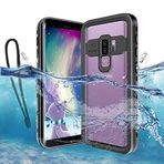 Canpay Samsung Galaxy S9 Kılıf (2Mtr) Su Geçirmez Tıpalı Kapak Waterproof 360 Full Body Protective Case