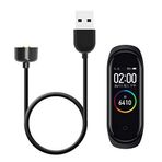 Canpay Xiaomi Mi Band 5 Akıllı Bileklik, Saat için Güçlü Manyetik Adsorpiyonlu USB Hızlı Şarj Kablosu