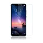 Canpay Xiaomi Redmi Note 6 Pro Uyumlu Ekran Koruyucu Screen Protector Tempered Glass Kristal Netliğinde %100 Hd Görüntü, Yüksek Kalite Kırılmaz Temperli Cam - Şeffaf