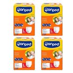 Canped 110-150 cm Emici Külot Büyük L 4 Paket 120 Adet Hasta Bezi