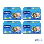 Canped 120 Adet Orta Boy Medium Belbantlı Tekstil Yüzeyli Hasta Bezi