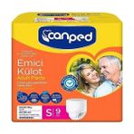 Canped 9'lu S Beden Külotlu Yetişkin Hasta Bezi